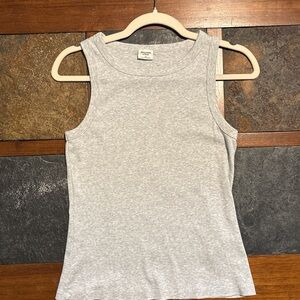 Abercrombie & Fitch Heather Gray Tank Top